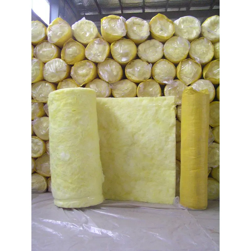 Rotolo di coperta in lana di vetro per isolamento termico